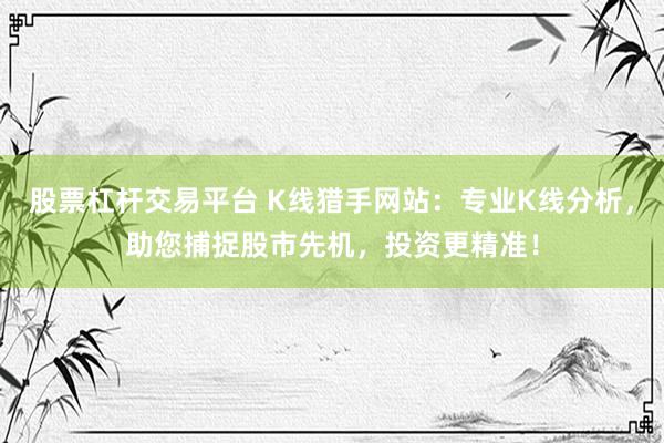 股票杠杆交易平台 K线猎手网站：专业K线分析，助您捕捉股市先机，投资更精准！