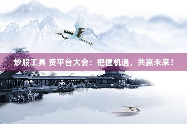 炒股工具 资平台大会:把握机遇,共赢未来!